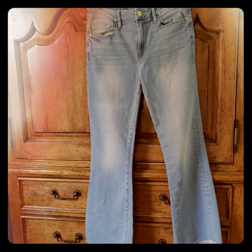 Ladies Frame le crop mini boot sz 27